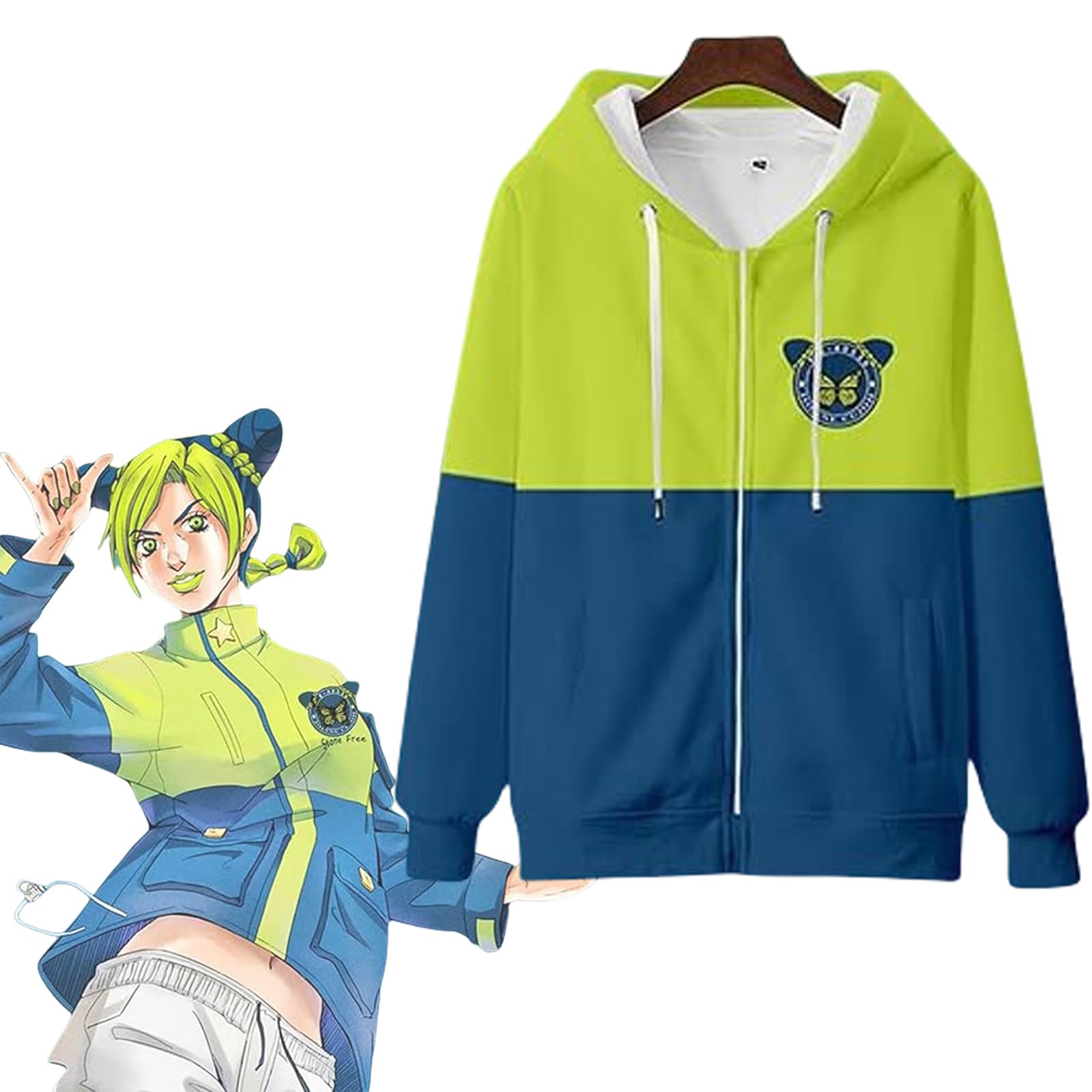 Amazon.co.jp: [YAORUI] ジョジョの奇妙な冒険 黄金の風 印象パーカー